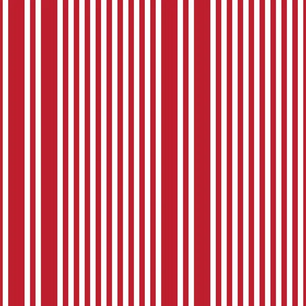 Fondo Patrón Inconsútil Rayado Vertical Rojo Adecuado Para Textiles Moda — Vector de stock