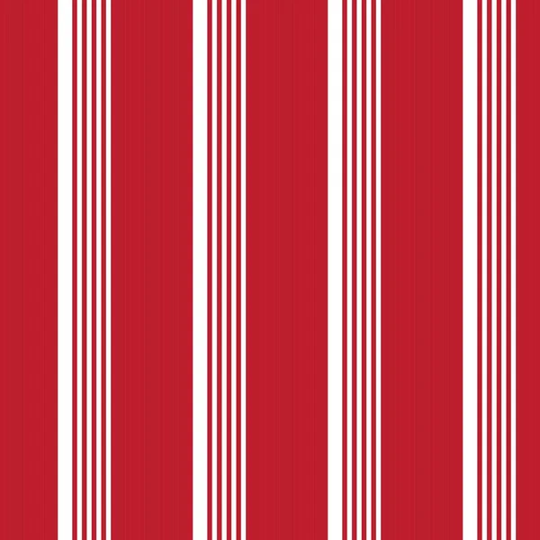 Červené Svislé Pruhované Bezešvé Vzor Pozadí Vhodné Pro Módní Textil — Stockový vektor
