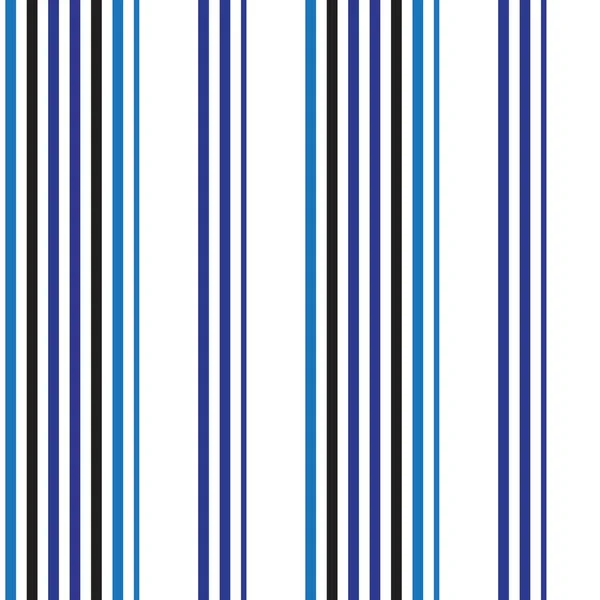 Blue Vertical Striped Seamless Pattern Background Suitable Fashion Textiles Graphics — Stock Vector