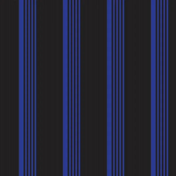 Синій Вертикальний Смугастий Безшовний Візерунок Фон Підходить Модного Текстилю Графіки — стоковий вектор