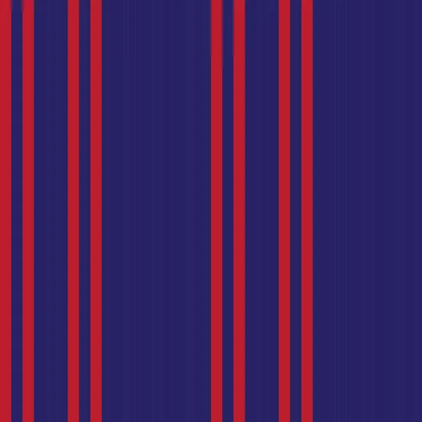 Red Blue Vertical Striped Seamless Pattern Background Suitable Fashion Textiles — Stock Vector