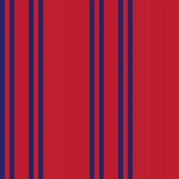 Fondo Patrón Inconsútil Rayado Vertical Rojo Azul Adecuado Para Textiles — Vector de stock