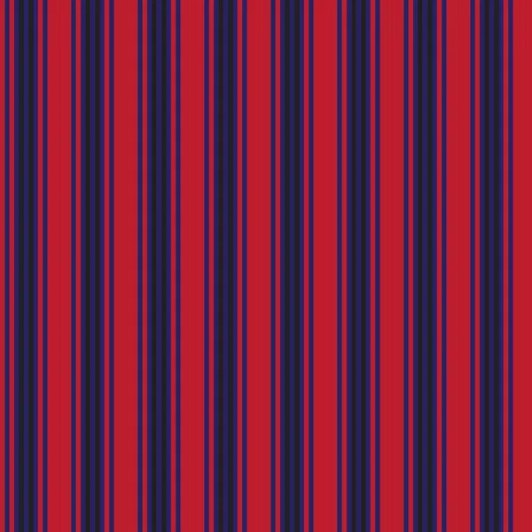 Fondo Patrón Inconsútil Rayado Vertical Rojo Azul Adecuado Para Textiles — Vector de stock