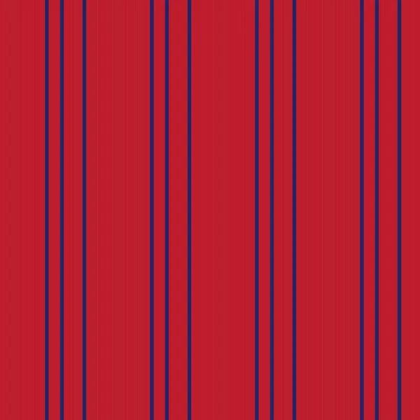 Fondo Patrón Inconsútil Rayado Vertical Rojo Azul Adecuado Para Textiles — Vector de stock