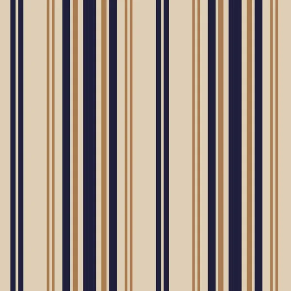 Brown Taupe Vertical Striped Seamless Pattern Background Suitable Fashion Textiles — Stock Vector