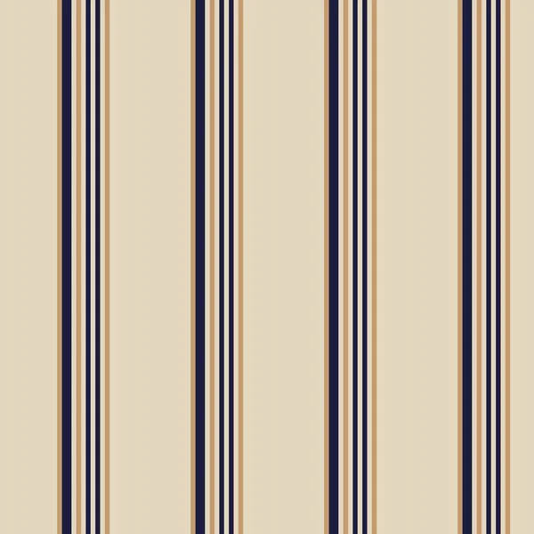 Brown Taupe Vertical Striped Seamless Pattern Background Suitable Fashion Textiles — Stock Vector