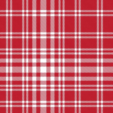 Kırmızı Glen Ekose desenli, moda tekstil ve grafikleri için uygun.