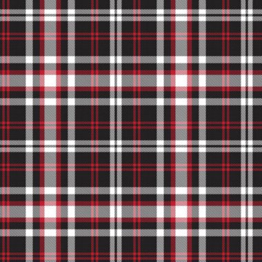 Kırmızı Glen Ekose desenli, moda tekstil ve grafikleri için uygun.