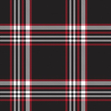 Kırmızı Glen Ekose desenli, moda tekstil ve grafikleri için uygun.