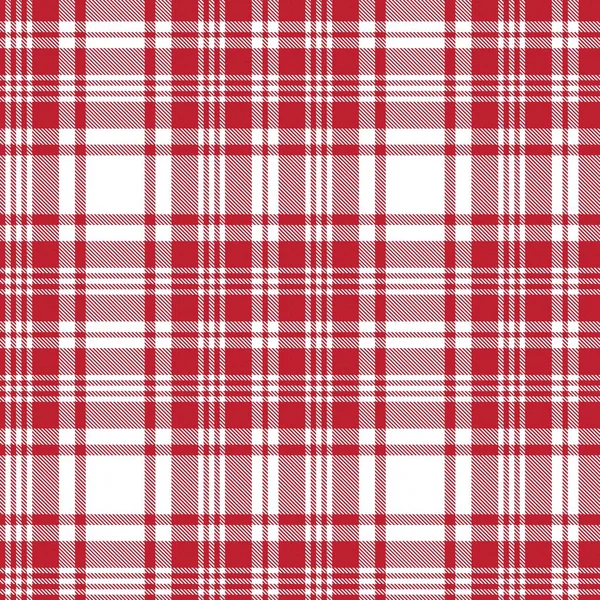 Red Glen Plaid Texturizado Padrão Sem Costura Adequado Para Têxteis — Vetor de Stock