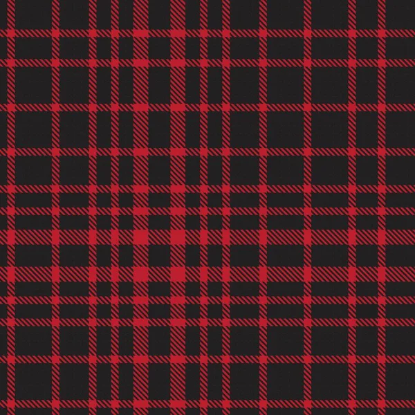 Red Glen Plaid Textured Seamless Pattern Suitable Fashion Textiles Graphics — Stock Vector