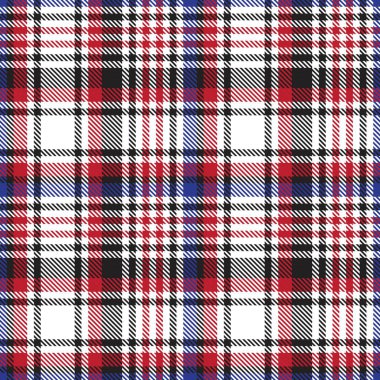 Kırmızı Glen Ekose desenli, moda tekstil ve grafikleri için uygun.