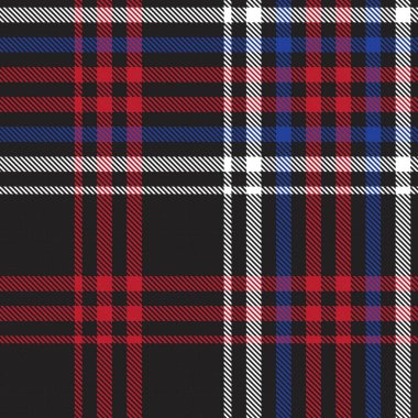 Kırmızı Glen Ekose desenli, moda tekstil ve grafikleri için uygun.