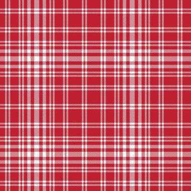 Kırmızı Glen Ekose desenli, moda tekstil ve grafikleri için uygun.