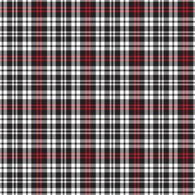 Kırmızı Glen Ekose desenli, moda tekstil ve grafikleri için uygun.