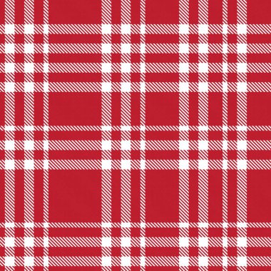 Kırmızı Glen Ekose desenli, moda tekstil ve grafikleri için uygun.
