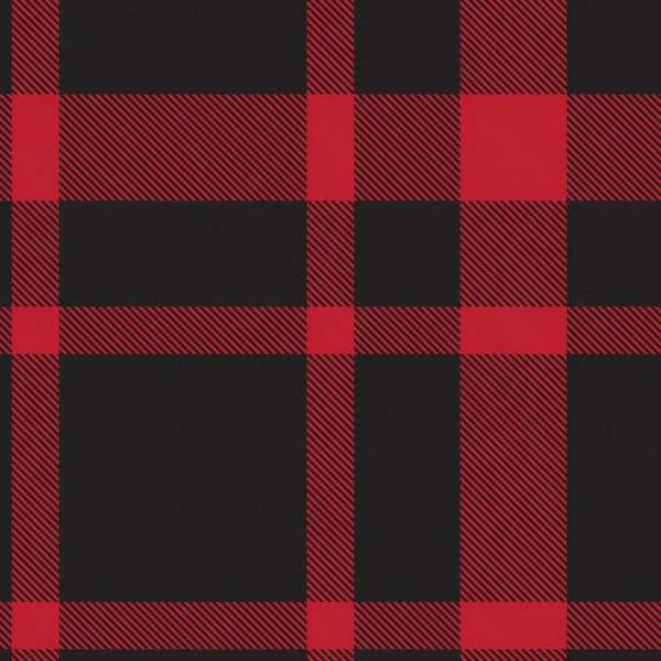 Red Glen Plaid Motif Sans Couture Texturé Adapté Aux Textiles — Image vectorielle