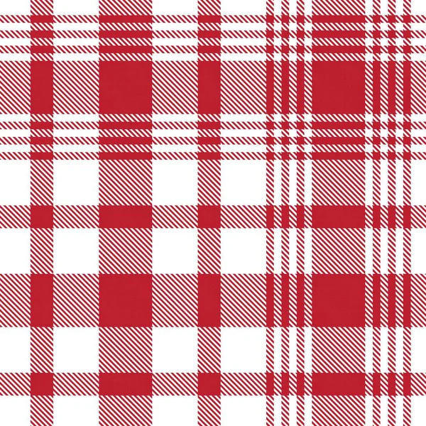 Red Glen Plaid Motif Sans Couture Texturé Adapté Aux Textiles — Image vectorielle