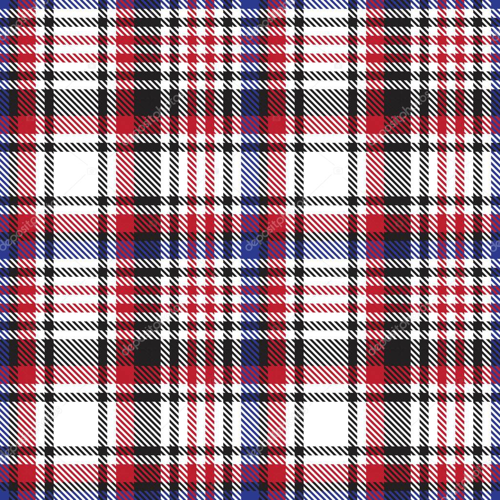 Red Glen Plaid textured seamless pattern suitable for fashion textiles and graphics