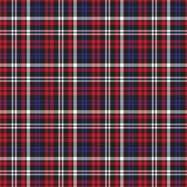 Kırmızı Glen Ekose desenli, moda tekstil ve grafikleri için uygun.