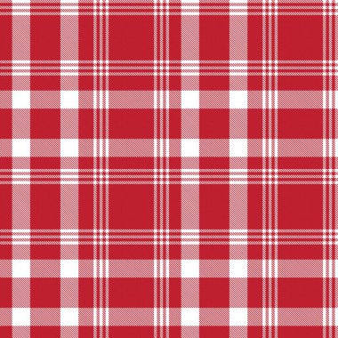 Kırmızı Glen Ekose desenli, moda tekstil ve grafikleri için uygun.