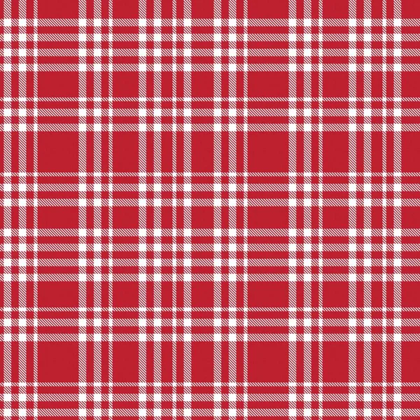 Red Glen Plaid Texturiertes Nahtloses Muster Für Modetextilien Und Grafiken — Stockvektor