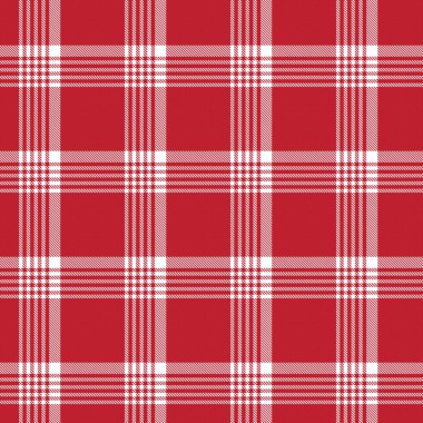 Kırmızı Glen Ekose desenli, moda tekstil ve grafikleri için uygun.