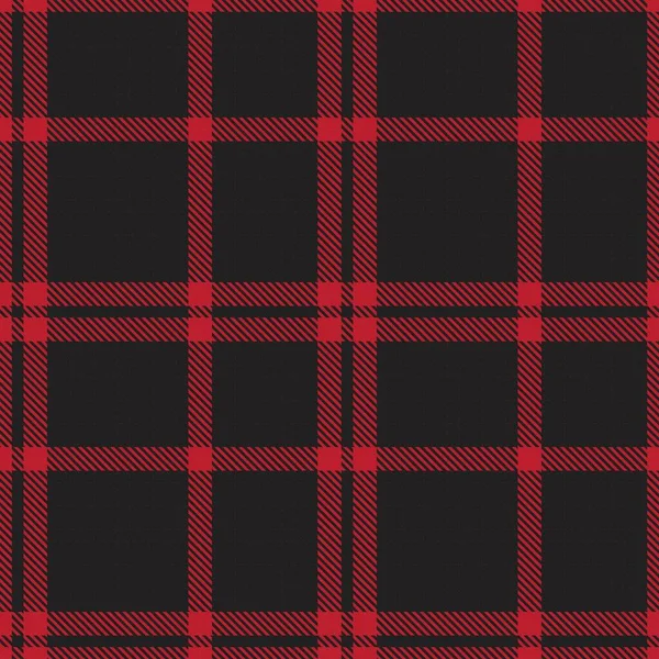 Red Glen Plaid Textuur Naadloos Patroon Geschikt Voor Mode Textiel — Stockvector