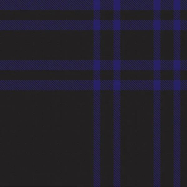 Blue Glen Plaid Textuur Naadloos Patroon Geschikt Voor Mode Textiel — Stockvector