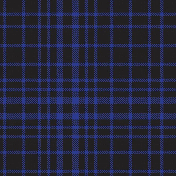 Bleu Glen Plaid Motif Sans Couture Texturé Adapté Aux Textiles — Image vectorielle