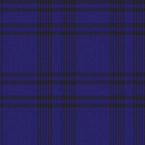 Blue Glen Plaid Texturovaný Bezešvý Vzor Vhodný Pro Módní Textil — Stockový vektor