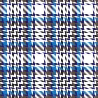 Mavi Glen Ekose desenli, moda tekstil ve grafikleri için uygun.