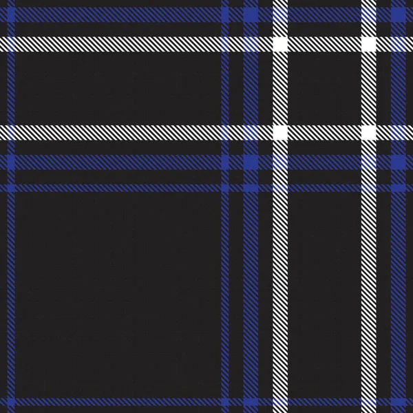 Bleu Glen Plaid Motif Sans Couture Texturé Adapté Aux Textiles — Image vectorielle