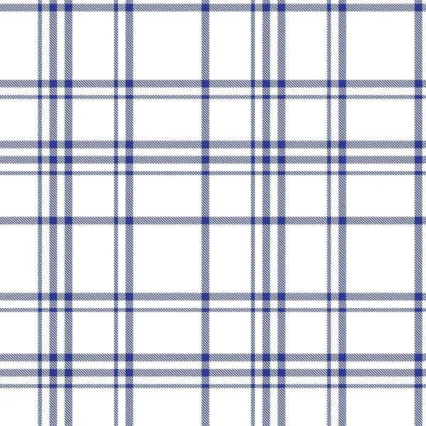 Blue Glen Plaid Texturiertes Nahtloses Muster Für Modetextilien Und Grafiken — Stockvektor