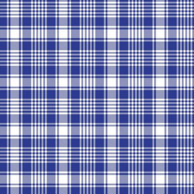 Mavi Glen Ekose desenli, moda tekstil ve grafikleri için uygun.