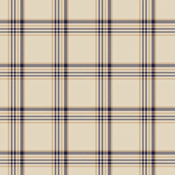 Brown Glen Plaid Texturizado Padrão Sem Costura Adequado Para Têxteis — Vetor de Stock