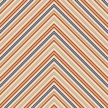 Moda tekstil ve grafikleri için uygun turuncu sembol çizgili dikişsiz arkaplan