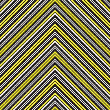 Sarı Chevron köşegen çizgili desensiz arka plan moda tekstil ve grafikleri için uygun