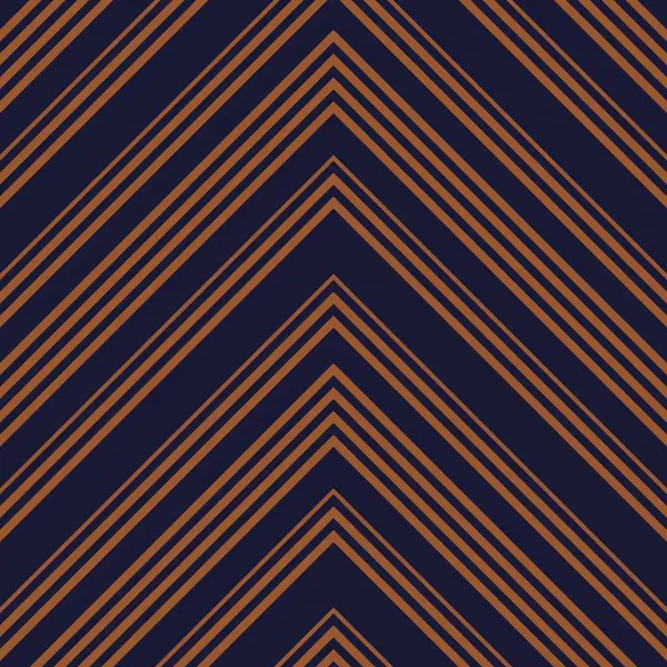 Orange Chevron Diagonal Striped Seamless Pattern Background Suitable Fashion Textiles — Stock Vector