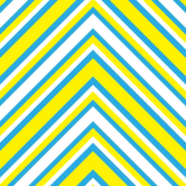 Jaune Chevron Diagonale Rayé Fond Motif Sans Couture Adapté Pour — Image vectorielle