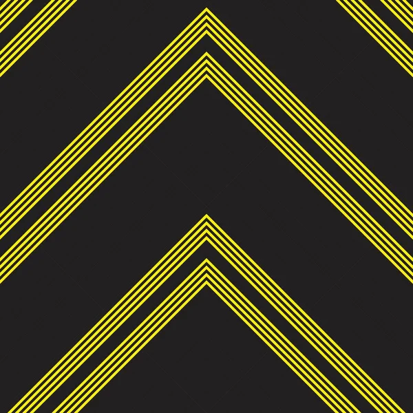 Giallo Chevron Diagonale Strisce Senza Cuciture Modello Sfondo Adatto Tessuti — Vettoriale Stock