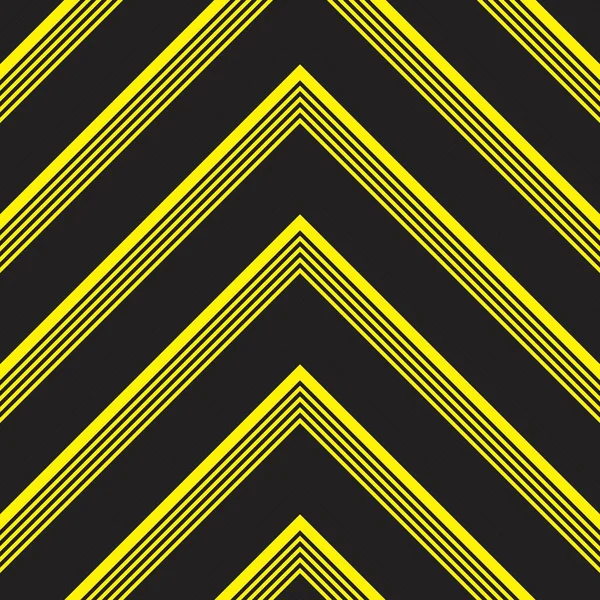 Kuning Chevron Diagonal Garis Pola Berjahit Latar Belakang Yang Cocok - Stok Vektor