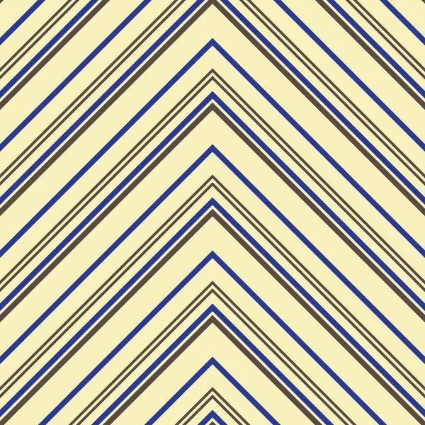 Jaune Chevron Diagonale Rayé Fond Motif Sans Couture Adapté Pour — Image vectorielle