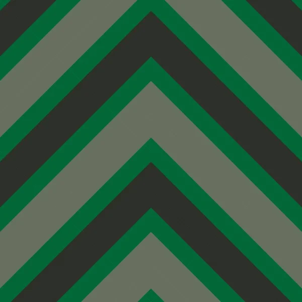 Chevron Vert Diagonale Rayé Fond Motif Sans Couture Adapté Pour — Image vectorielle