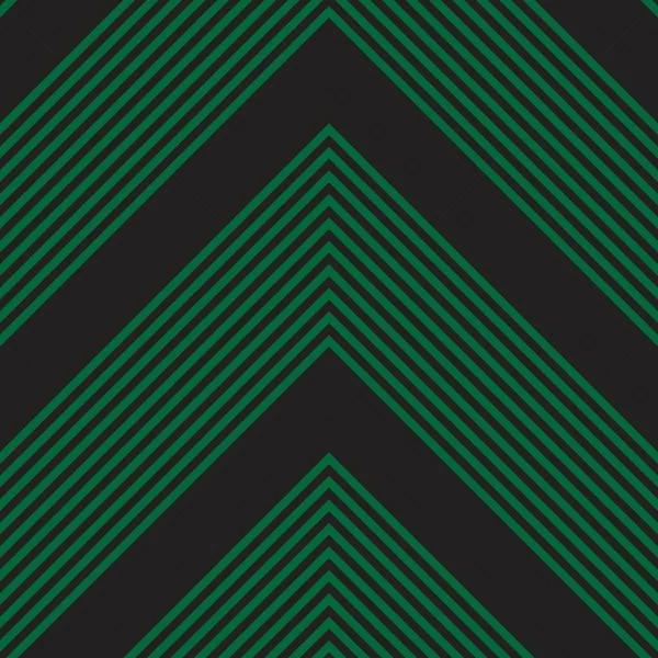 Green Chevron Diagonal Striped Seamless Pattern Background Suitable Fashion Textiles — Stock Vector