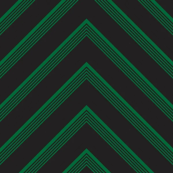 Fondo Patrón Sin Costura Rayas Diagonales Chevron Verde Adecuado Para — Vector de stock