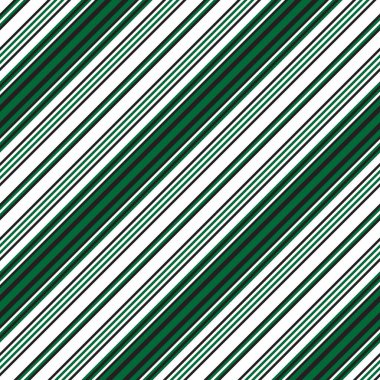 Moda tekstil ve grafikleri için uygun yeşil köşegen çizgili dikişsiz model arkaplanı