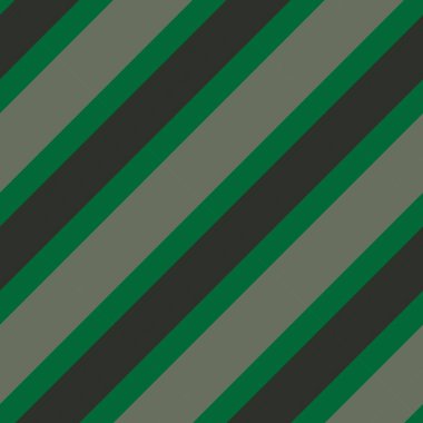 Moda tekstil ve grafikleri için uygun yeşil köşegen çizgili dikişsiz model arkaplanı