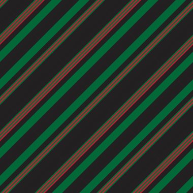 Moda tekstil ve grafikleri için uygun yeşil köşegen çizgili dikişsiz model arkaplanı