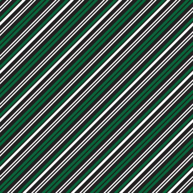 Moda tekstil ve grafikleri için uygun yeşil köşegen çizgili dikişsiz model arkaplanı